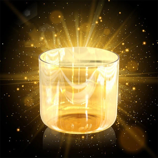 Tigelas de canto cristalinas