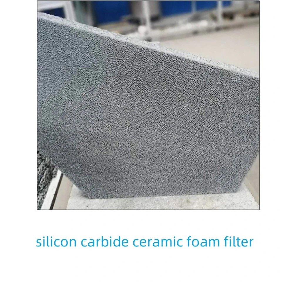 silicon carbide ceramic foam filter2